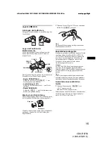 Предварительный просмотр 35 страницы Sony CDX-R6750 Operating Instructions Manual