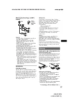 Предварительный просмотр 37 страницы Sony CDX-R6750 Operating Instructions Manual