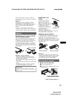 Предварительный просмотр 59 страницы Sony CDX-R6750 Operating Instructions Manual