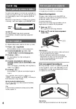 Предварительный просмотр 82 страницы Sony CDX-RA550 Operating Instructions Manual