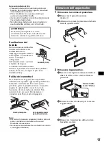 Предварительный просмотр 75 страницы Sony CDX-RA650 Operating Instructions Manual