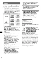 Предварительный просмотр 80 страницы Sony CDX-RA650 Operating Instructions Manual