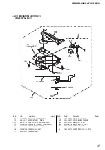 Предварительный просмотр 47 страницы Sony CDX-RA650 Service Manual