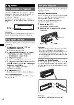 Предварительный просмотр 20 страницы Sony CDX-RA700 - Motorized Synchro-flip Detachable Face Operating Instructions Manual