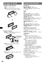 Предварительный просмотр 32 страницы Sony CDX-RA700 - Motorized Synchro-flip Detachable Face Operating Instructions Manual