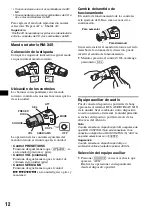 Предварительный просмотр 28 страницы Sony CDX-RA750 Operating Instructions Manual