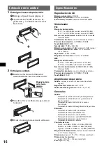 Предварительный просмотр 32 страницы Sony CDX-RA750 Operating Instructions Manual