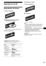 Предварительный просмотр 27 страницы Sony CDX-RW300 - Fm/am Compact Disc Player Operating Instructions Manual