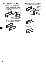 Предварительный просмотр 34 страницы Sony CDX-RW300 - Fm/am Compact Disc Player Operating Instructions Manual