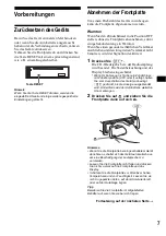 Предварительный просмотр 25 страницы Sony CDX-S1000 Operating Instructions Manual