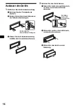 Предварительный просмотр 34 страницы Sony CDX-S1000 Operating Instructions Manual