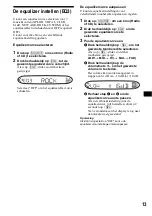 Предварительный просмотр 85 страницы Sony CDX-S1000 Operating Instructions Manual