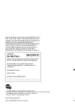 Предварительный просмотр 92 страницы Sony CDX-S1000 Operating Instructions Manual