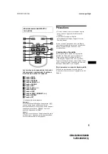 Предварительный просмотр 51 страницы Sony CDX-S2000 - Fm/am Compact Disc Player Operating Instructions Manual