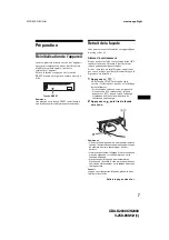 Предварительный просмотр 53 страницы Sony CDX-S2000 - Fm/am Compact Disc Player Operating Instructions Manual