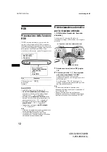 Предварительный просмотр 82 страницы Sony CDX-S2000 - Fm/am Compact Disc Player Operating Instructions Manual