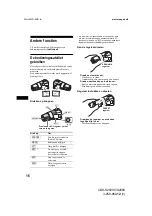 Предварительный просмотр 110 страницы Sony CDX-S2000 - Fm/am Compact Disc Player Operating Instructions Manual