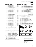 Предварительный просмотр 47 страницы Sony CDX-S2010 - Fm/am Compact Disc Player Service Manual