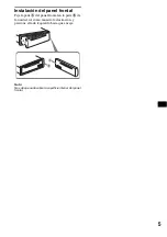 Preview for 17 page of Sony CDX-S2010C Operating Instructions Manual