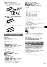 Предварительный просмотр 53 страницы Sony CDX-S2020 Operating Instructions Manual