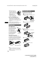 Предварительный просмотр 12 страницы Sony CDX-S2050 Operating Instructions Manual