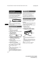 Предварительный просмотр 18 страницы Sony CDX-S2050 Operating Instructions Manual