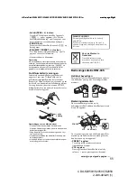 Предварительный просмотр 73 страницы Sony CDX-S2050 Operating Instructions Manual