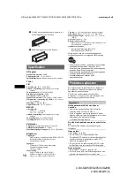 Предварительный просмотр 76 страницы Sony CDX-S2050 Operating Instructions Manual