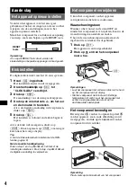 Предварительный просмотр 66 страницы Sony CDX-S22 Operating Instructions Manual