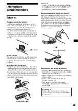 Предварительный просмотр 75 страницы Sony CDX-S2200 Operating Instructions Manual