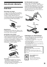 Предварительный просмотр 129 страницы Sony CDX-S2200 Operating Instructions Manual