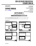 Предварительный просмотр 53 страницы Sony CDX-S2210 - Fm/am Compact Disc Player Service Manual