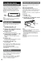 Предварительный просмотр 20 страницы Sony CDX-S2210C Operating Instructions Manual