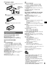 Предварительный просмотр 31 страницы Sony CDX-S2210C Operating Instructions Manual