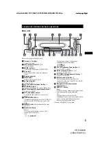 Предварительный просмотр 5 страницы Sony CDX-S2220 Operating Instructions Manual