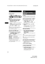 Предварительный просмотр 6 страницы Sony CDX-S2220 Operating Instructions Manual