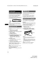 Предварительный просмотр 18 страницы Sony CDX-S2220 Operating Instructions Manual