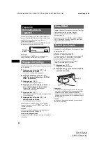 Предварительный просмотр 36 страницы Sony CDX-S2220 Operating Instructions Manual