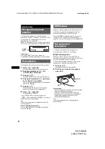 Предварительный просмотр 68 страницы Sony CDX-S2220 Operating Instructions Manual