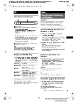 Предварительный просмотр 23 страницы Sony CDX-S2250 Operating Instructions Manual