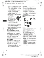 Предварительный просмотр 30 страницы Sony CDX-S2250 Operating Instructions Manual