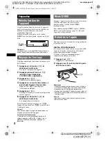 Предварительный просмотр 38 страницы Sony CDX-S2250 Operating Instructions Manual