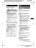 Предварительный просмотр 41 страницы Sony CDX-S2250 Operating Instructions Manual