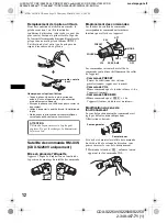 Предварительный просмотр 46 страницы Sony CDX-S2250 Operating Instructions Manual