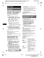 Предварительный просмотр 62 страницы Sony CDX-S2250 Operating Instructions Manual