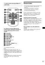 Предварительный просмотр 23 страницы Sony CDX-SW200 - Fm/am Compact Disc Player Operating Instructions Manual