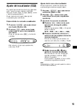 Предварительный просмотр 31 страницы Sony CDX-SW200 - Fm/am Compact Disc Player Operating Instructions Manual