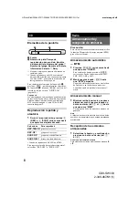 Предварительный просмотр 22 страницы Sony CDX-SW330 - Fm/am Compact Disc Player Operating Instructions Manual