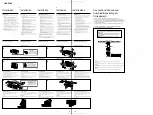 Предварительный просмотр 4 страницы Sony CDX-T68X - Mobile Cd Changer Service Manual