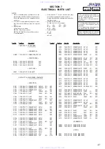 Предварительный просмотр 37 страницы Sony CDX-T68X - Mobile Cd Changer Service Manual